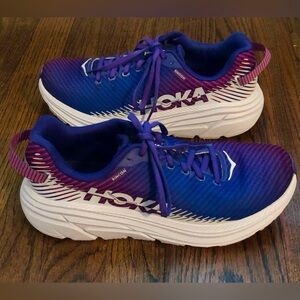 Hoka One One Rincon 2 Women’s Running Clematis Blue/Arctic Ice Shoes Size 8.5